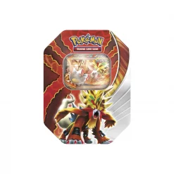 Pokémon Paradox Schicksale Keilflamme ex Tin Box 2024