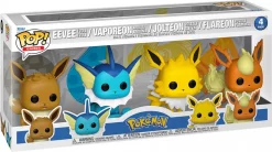 FUNKO - POKEMON Set - Eevee, Vaporeon, Jolteon, Flareon